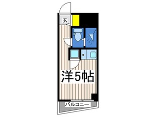 スカイコート横浜日ノ出町(602)の物件間取画像